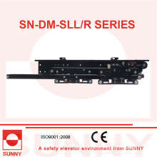 Selcom und Wittur Typ Aufzug Landung Tür Kleiderbügel 2 Panels Seitliche Öffnung (SN-DM-SLL / R)